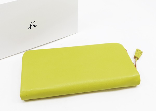 ◇美品【Kitamura キタムラ】ラウンドファスナー長財布