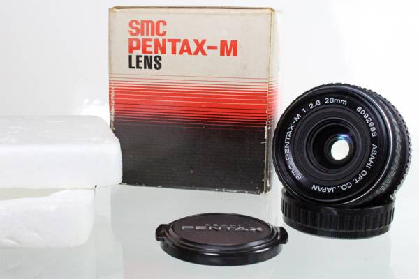 1円～美品 PENTAX SMC PENTAX-M 28mm F2.8 一眼カメラ用（マニュアル
