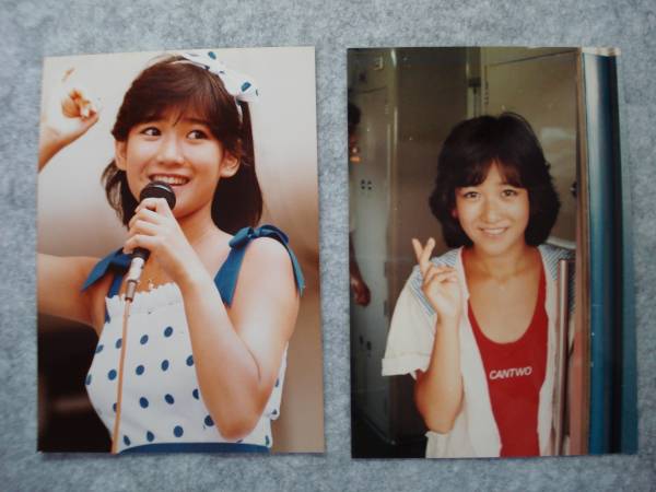 岡田有希子さん 生写真 4枚 no.22 新作，新作登場 岡田有希子さん 生