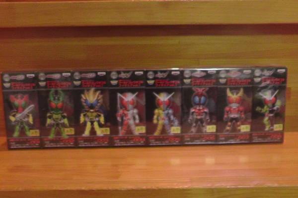 仮面ライダー ワールドコレクタブルフィギュア vol.1 全8種 仮面