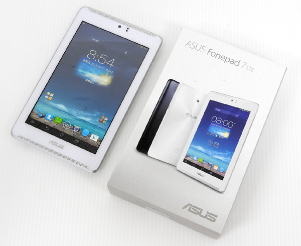 ☆ASUS FONEPAD7 ME372-WH16 SIMフリー ホワイト タブレット