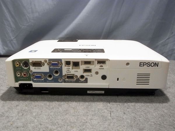 0801 EPSON EB-1925W ビジネスプロジェクター　点灯時間少 EPSON☆EB-1925W☆ランプ時間522h 本体 プロジェクター 【公式通販】