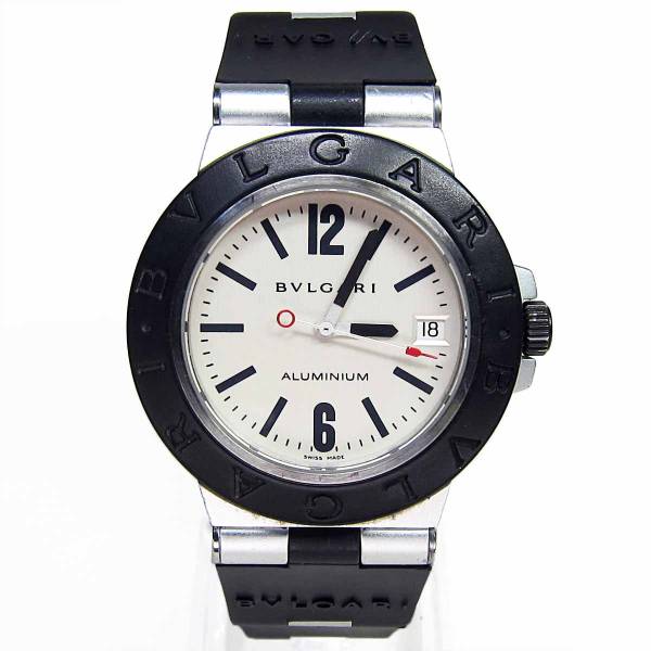 M0352● BVLGARI ブルガリ アルミニウム AL38TA 機械式 中古
