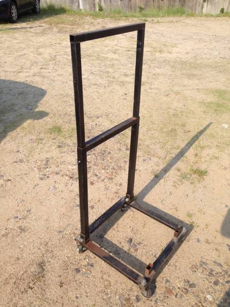 ☆カート立て置きスタンド 中古☆ レーシングカート縦置スタンド