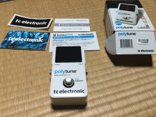 tc electronics polytune ポリチューナー