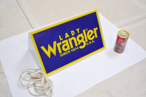 非売品　看板　Wrangler ラングラー　大判　バナー　販促 Wrangler ラングラー 非売品 看板 大判 バナー 販促 木製風 超希少