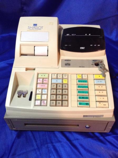電子レジスター 東芝テック TEC MA-301 SHALLOT テック レジスター TEC shallot キャッシュレジスター