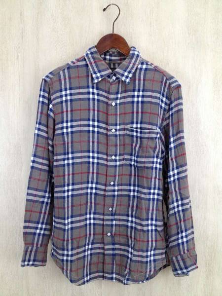 THC◆長袖シャツ/S/コットン/GRY