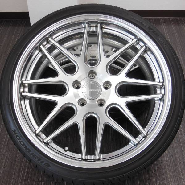 WORKグノーシス 20×9.5j+25 245/35ZR20 中古2本 1000㎞未満 ワーク