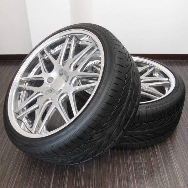 WORKグノーシス 20×9.5j+25 245/35ZR20 中古2本 1000㎞未満 ワーク