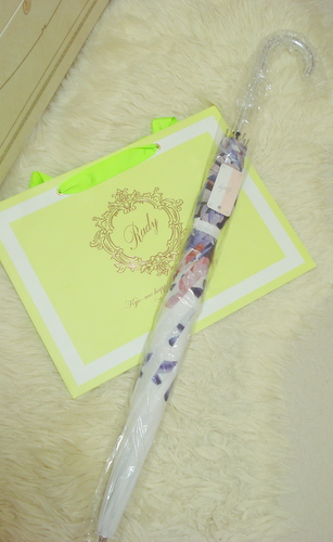 Radyレディ☆ノベルティ 傘エレガンスフラワー新品リゾート