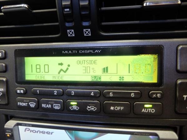 安い 本物 JZS161 アリスト マルチディスプレイ エアコン操作パネル