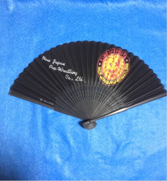 新品 新日本プロレス 非売品 扇子 内藤哲也 オカダカズチカ