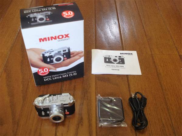 ほぼ新品！MINOX DCC Leica M3！（5.0）！
