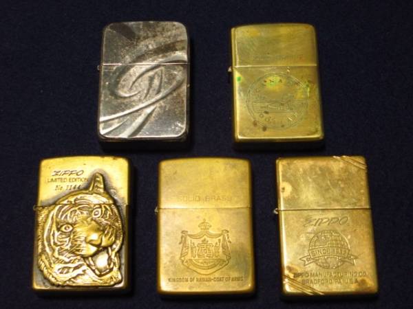 ＺＩＰＰＯ　ライター　５個　　⑦