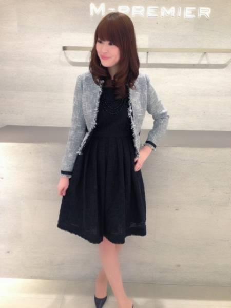 美品 MプルミエCOUTURE 完売 ワンピース　３８