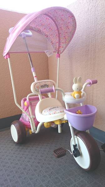 アイデス IDES ミッフィー プチハナカーゴ 三輪車 トライク 自転車