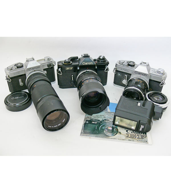 キャノン FX EF FTb 一眼レフ カメラ フィルム ボディ まとめ