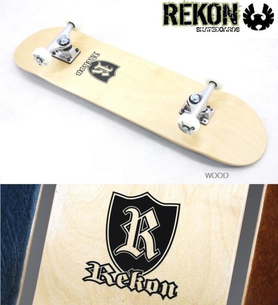 REKON SKATEBOARD COMPLETE /コンプリート 7.75x31(WOOD)