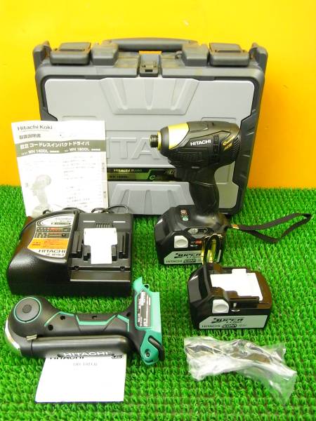 ◆521◆限定色!!日立・18V/4.0Ah☆インパクト・ワークライト