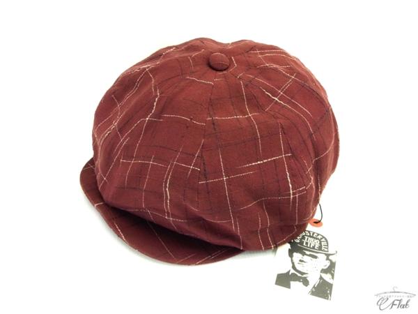 ギャングスタービル チェックキャスケット サイズＭ 中古良品