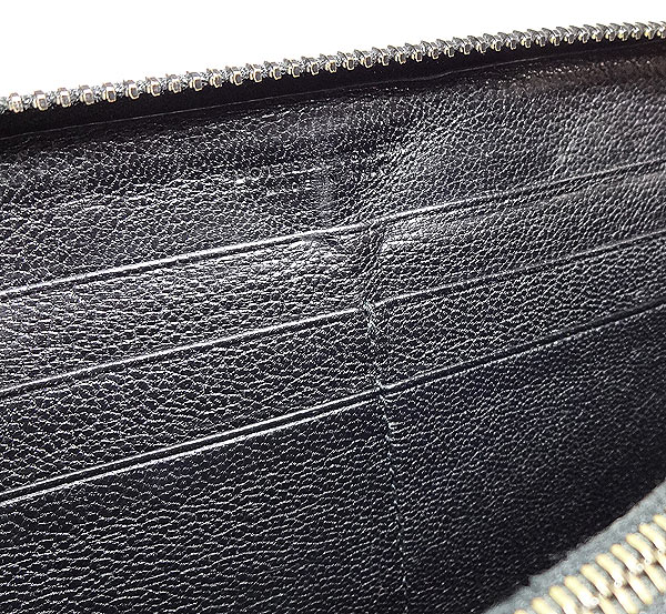 BOTTEGAVENETAボッテガヴェネタ ラウンドファスナー長財布 【中古】ボッテガ・ヴェネタ★ラウンドファスナー長財布★レザー 長財布