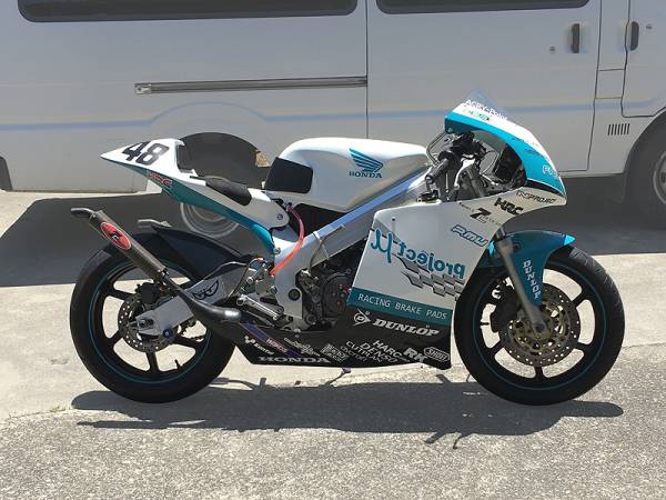 NSR250 プロジェクトμ 2008年 富沢祥也選手 RS250RW MC21