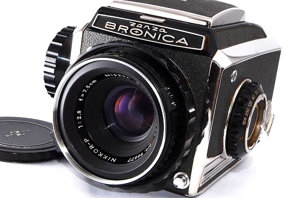 美品♪★知る人ぞ知る★BRONICA ブロニカ S2 + Nikkor 75mm F2.8