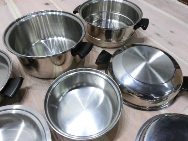  Queen 鍋セット 調理器具 ステンレス AA01647 アムウェイ Queen クイーン 鍋セット 計16点 アムウェイ
