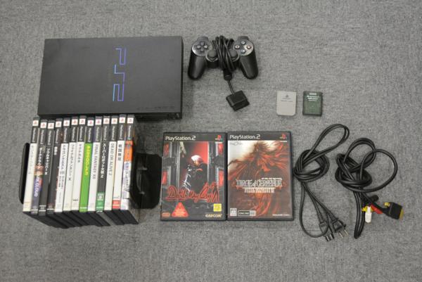 PS2 本体 + 名作 ソフト 15本 ダージュオブケルベロス 等 /i10
