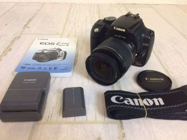 ☆Canon キヤノン　EOS Kiss N EF-Sレンズセット☆