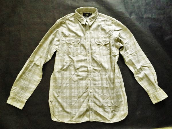 RRL チェックシャツラギッド free&easy ヴィンテージ サイズM