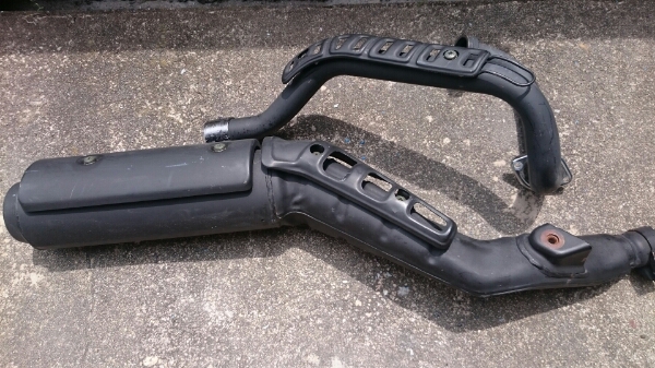 TW200？ TW225？ 純正マフラー 美品 TW200 DG07 【公式通販】