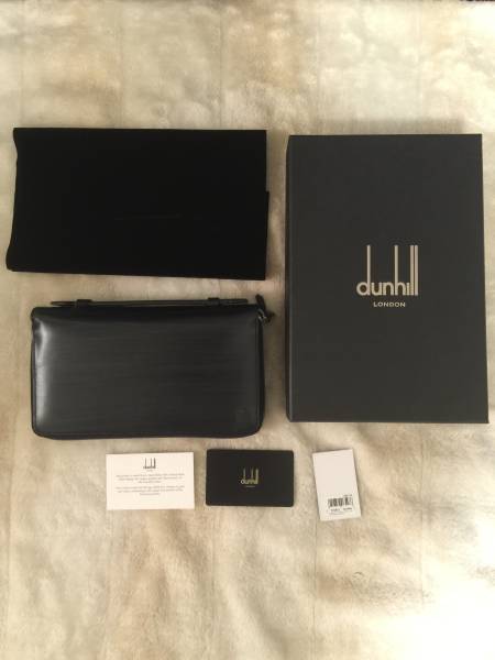 希少新品 ダンヒルブラックウッドトラベルコンパニオン Ｌ2J614A