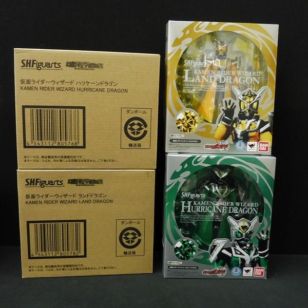 D419 未開 S.H.Figuarts ウィザード ハリケーンドラゴン他 □
