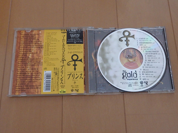 国内盤CD☆プリンス⁄Prince□ ◇プリンス/ゴールド・エクスペリエンス