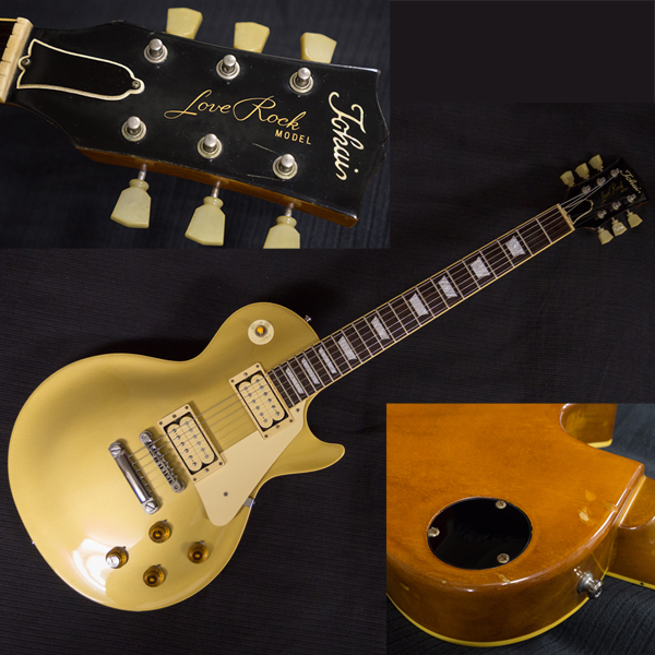 Love Tokai Rock Les Paul - LS-60 Goldtop Gold Pickups LS60 Top