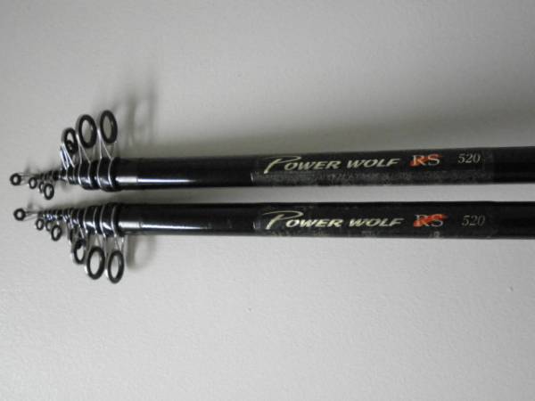 ★中古・送込★OLYMPICマミヤOPパワーウルフRS520 2本リール★