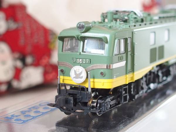 KATO 3048 EF58初期型大窓 ひさし付 青大将 ご覧いただき