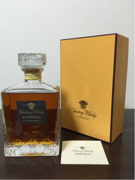 サントリー インペリアル カガミクリスタル ウイスキー SUNTORY