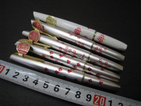 ●23 未使用 万年筆 プラチナム ぺん先 18K 14K 5本 /筆記用具