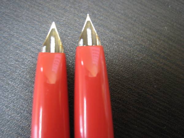 ●23 未使用 万年筆 プラチナム ぺん先 18K 14K 5本 /筆記用具