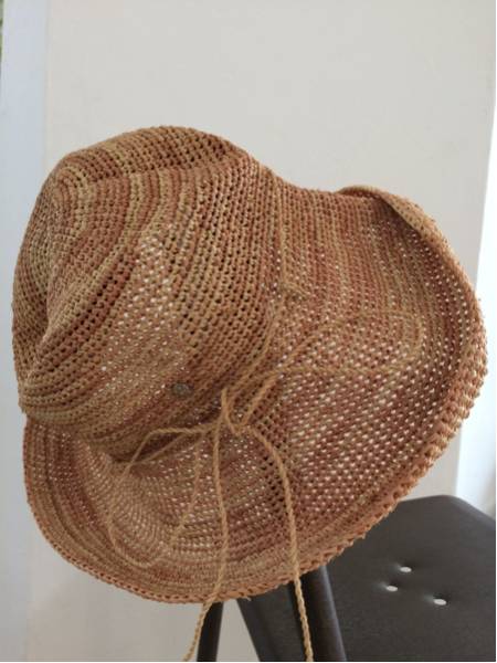 ヘレンカミンスキー ラフィア☆中古☆定形外込