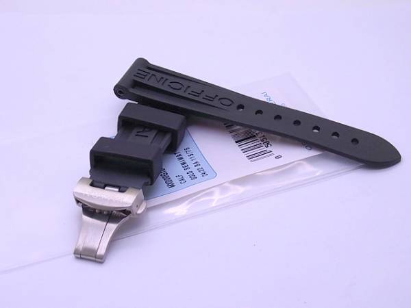 PANERAI 対応 社外品 22mm ラバーベルト Dバックル付 【公式通販】
