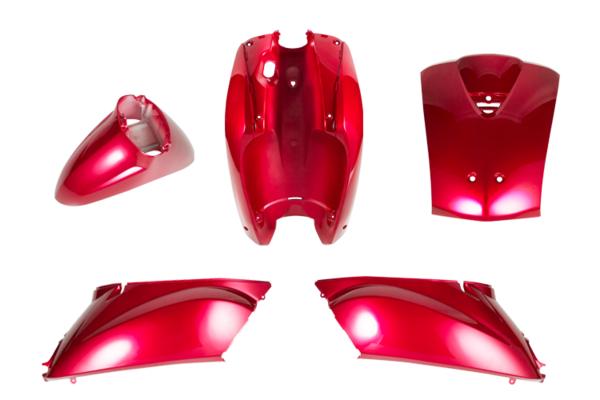 限定価格 新品 トゥデイ AF61 外装 セット レッド today 赤