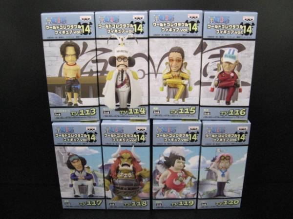 ワンピース　ワールドコレクタブルvol.14 未開封 ワンピース コレクタブル vol.14 全8種 未開封 ワーコレ ONE PIECE