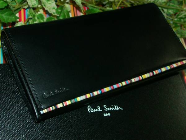 056ｋ◎新品正規　ポールスミス　マルチエッジ長財布