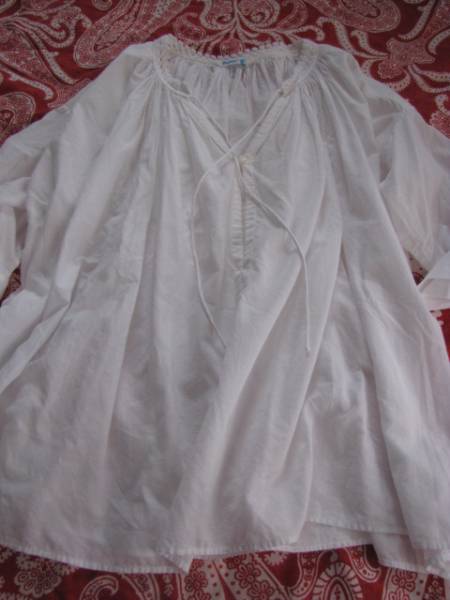 45rpm　カディかぎ針ブラウス