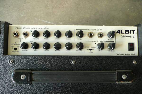 オーディオ機器 ALBIT SUPER BABY GANG C50-112 アンプ