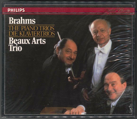 西独◆ボザール　ブラームス：P三重奏曲全集◆未開封・2CD